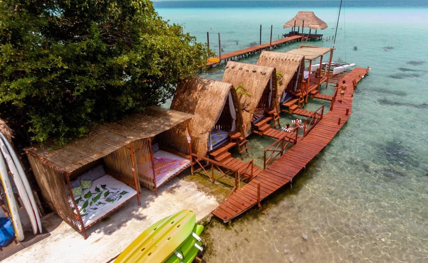 El Buho Lagoon Bacalar Zewnętrze zdjęcie